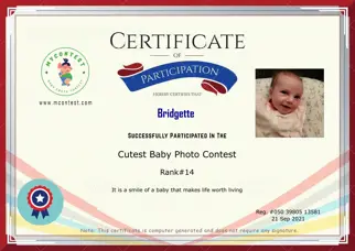 Certificate Preview