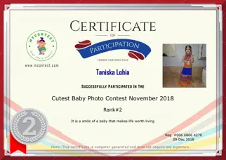 Certificate Preview