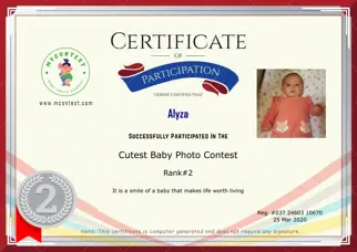 Certificate Preview