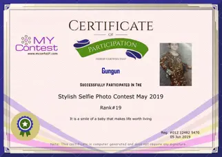 Certificate Preview