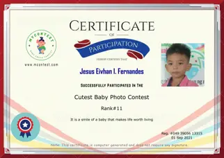 Certificate Preview