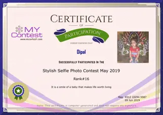 Certificate Preview