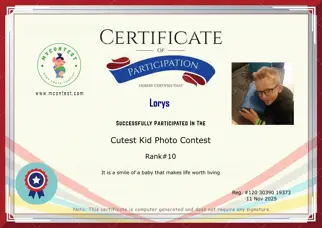 Certificate Preview