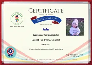 Certificate Preview