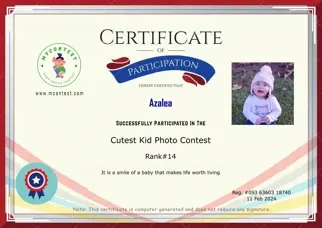 Certificate Preview