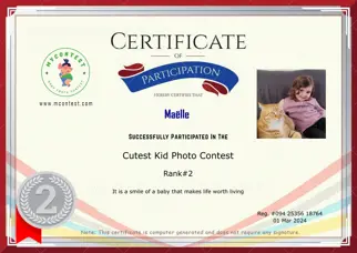 Certificate Preview
